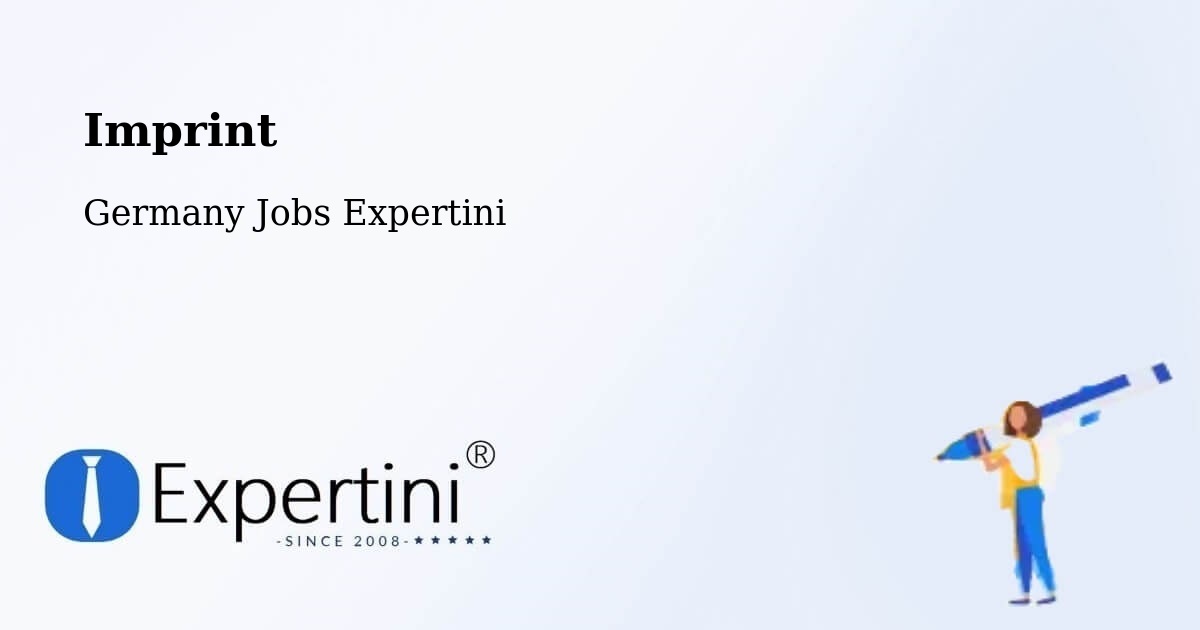 Imprint – Saalfeld - Germany Jobs Expertini