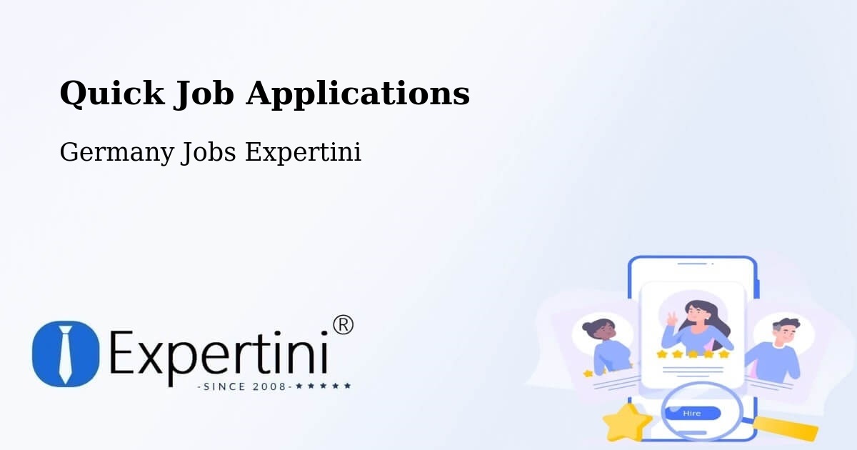 Quick Apply Feature – Saalfeld - Germany Jobs Expertini